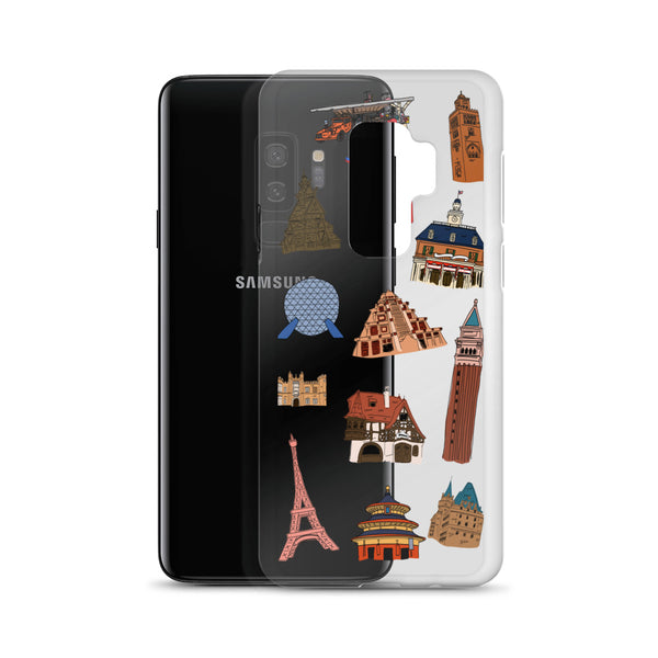 Epcot World Showcase Hello World Samsung Case