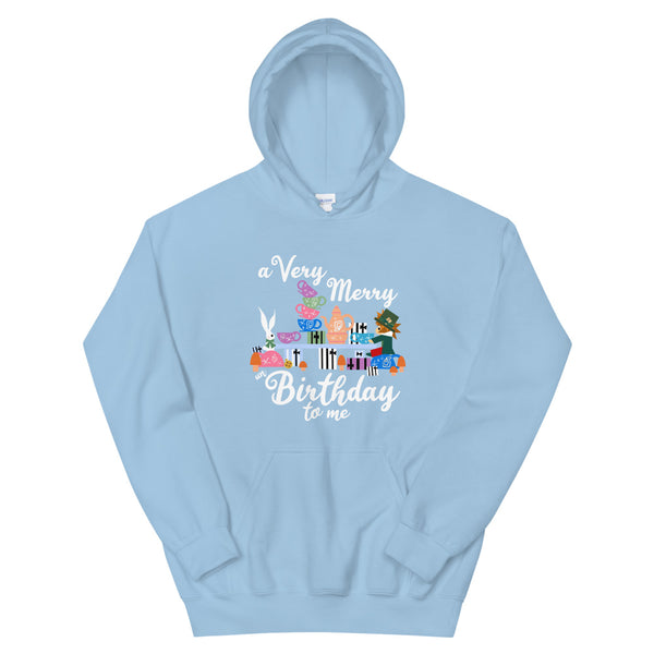 Disney Birthday Hoodie Sweatshirt Alice in Wonderland A Very Merry un Birthday To Me Hoodie Sweatshirt