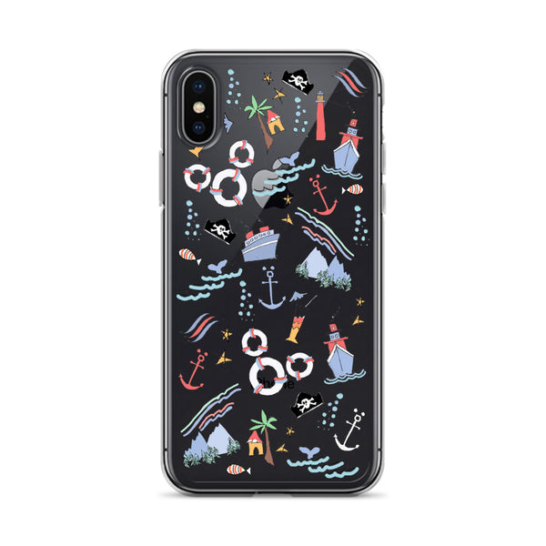 Disney Cruise Line iPhone Case Sail Away with Me Disney Cruise Sketch Disney iPhone Case