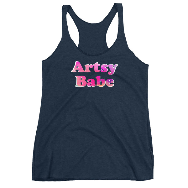Festival of the Arts Epcot Artsy Babe Women's Racerback Tank