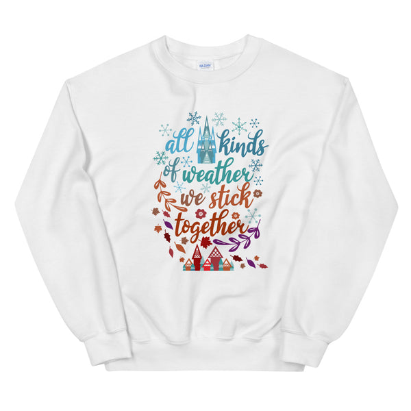 Frozen Christmas Sweatshirt, Sisters, Sisters White Christmas Shirt