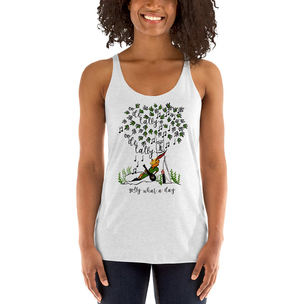 Robin Hood Tank Top Oo de lally Disney Women's Racerback Tank Top