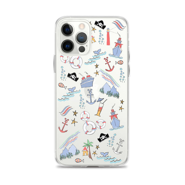 Disney Cruise Line iPhone Case Sail Away with Me Disney Cruise Sketch Disney iPhone Case