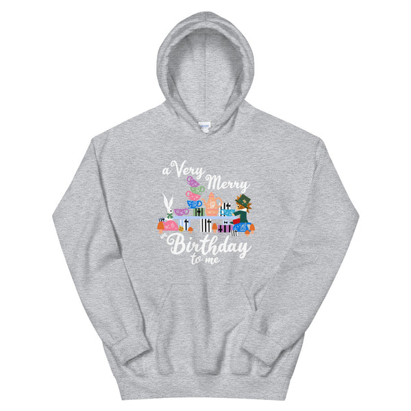 Disney Birthday Hoodie Sweatshirt Alice in Wonderland A Very Merry un Birthday To Me Hoodie Sweatshirt