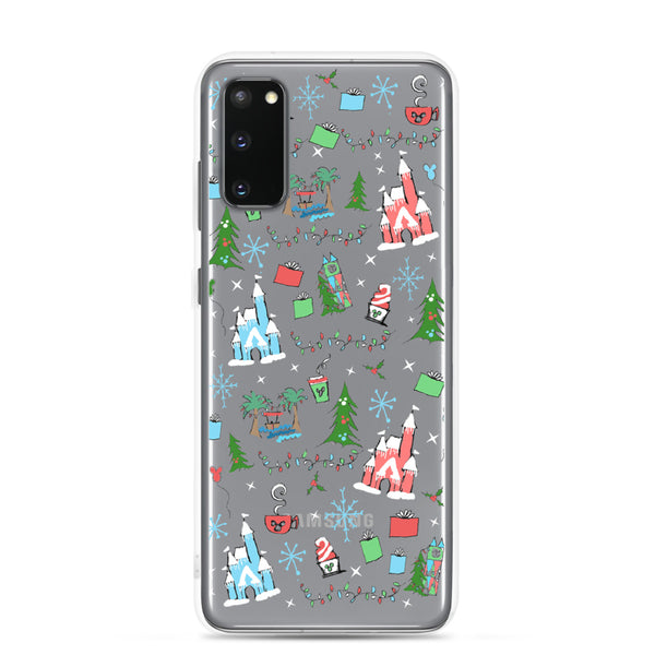Disney Christmas Samsung Phone Oh What Fun at Disney for the Holidays Disney Samsung Case