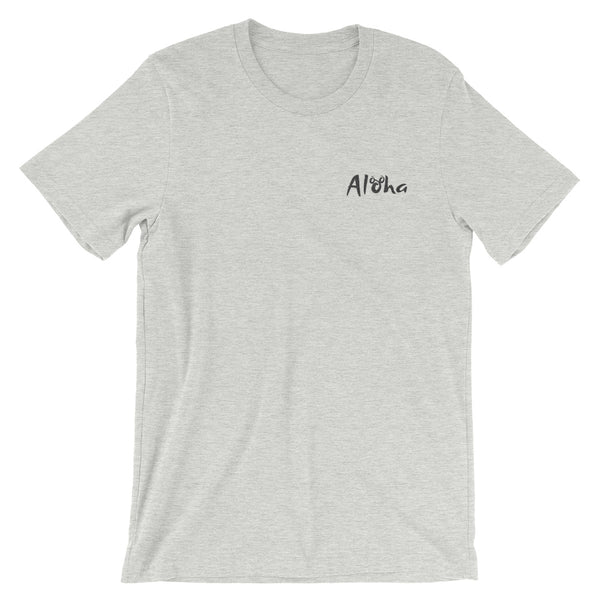 Aloha Hawaiian Hidden Mickey Embroidered Unisex T-Shirt