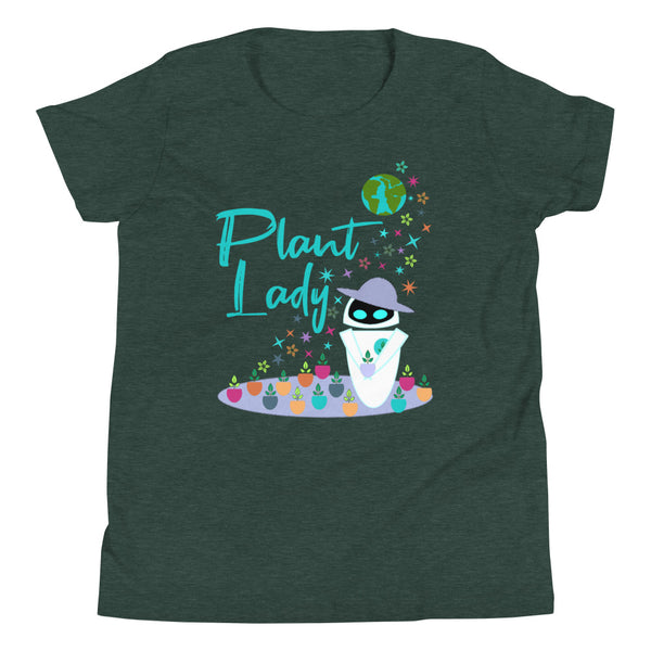 Plant Lady Kids T-shirt EVE Disney Wall-E Inspired Short-Sleeve Unisex Short Sleeve Kids T-Shirt