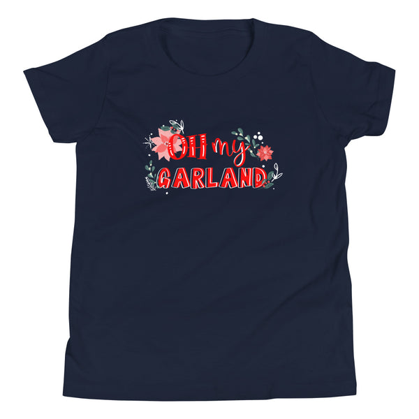 Noelle T-Shirt Disney Christmas Disney Plus Oh My Garland T-Shirt Youth Short Sleeve T-Shirt