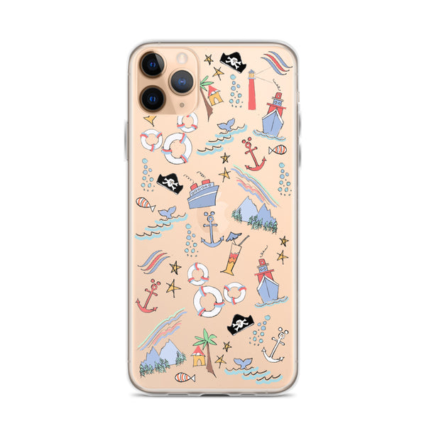 Disney Cruise Line iPhone Case Sail Away with Me Disney Cruise Sketch Disney iPhone Case