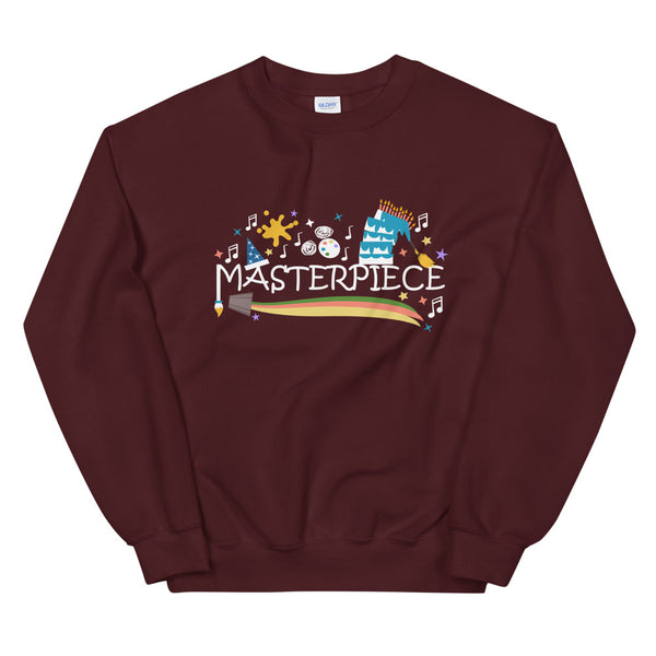 Disney Art Sweatshirt Mickey Masterpiece Festival of the Arts Unisex Sweatshirt
