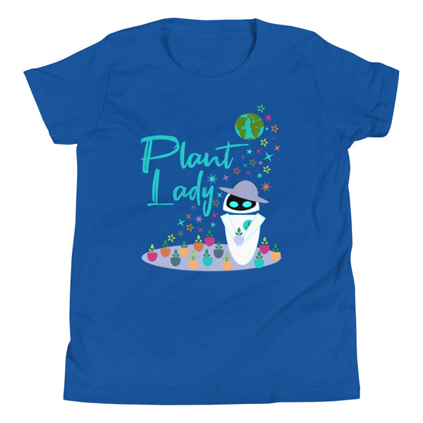 Plant Lady Kids T-shirt EVE Disney Wall-E Inspired Short-Sleeve Unisex Short Sleeve Kids T-Shirt