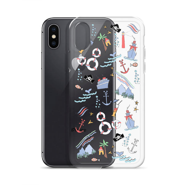 Disney Cruise Line iPhone Case Sail Away with Me Disney Cruise Sketch Disney iPhone Case