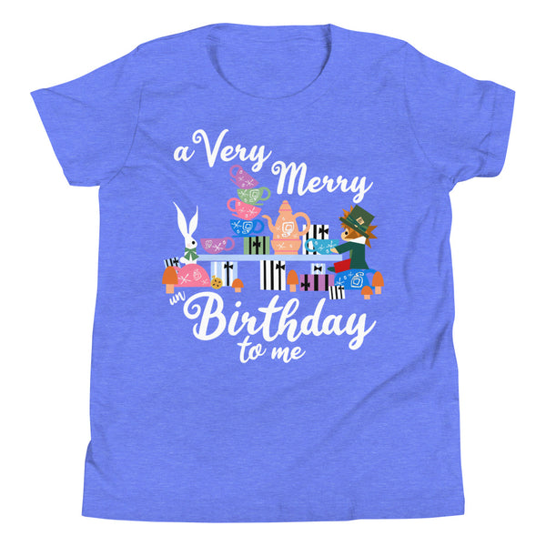Disney Birthday Kids T-Shirt Alice in Wonderland A Very Merry un Birthday To Me Kids T-Shirt