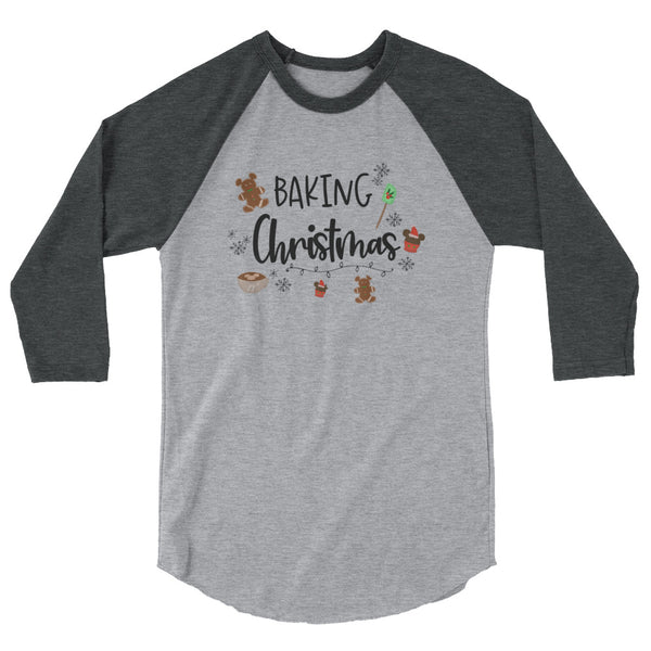 Baking Christmas Raglan Nightmare Before Christmas Disney Raglan