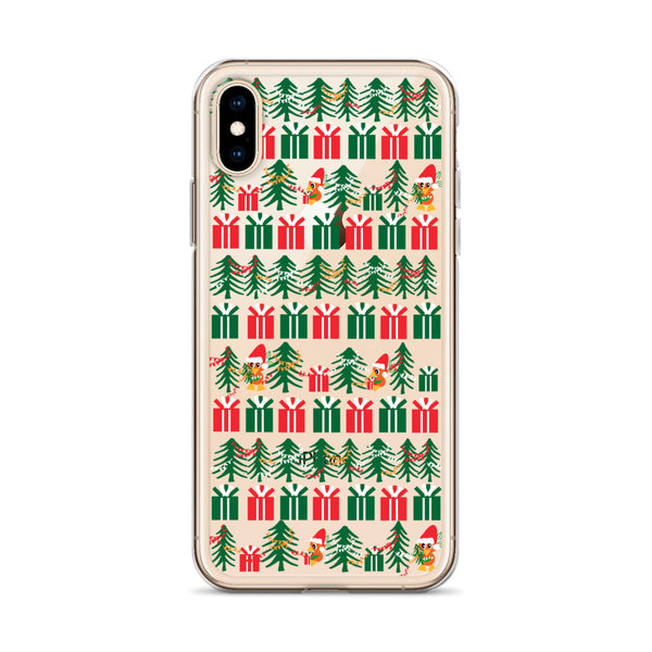 Orange Bird Christmas iPhone Case Sunshine Tree Terrace Disney iPhone Case