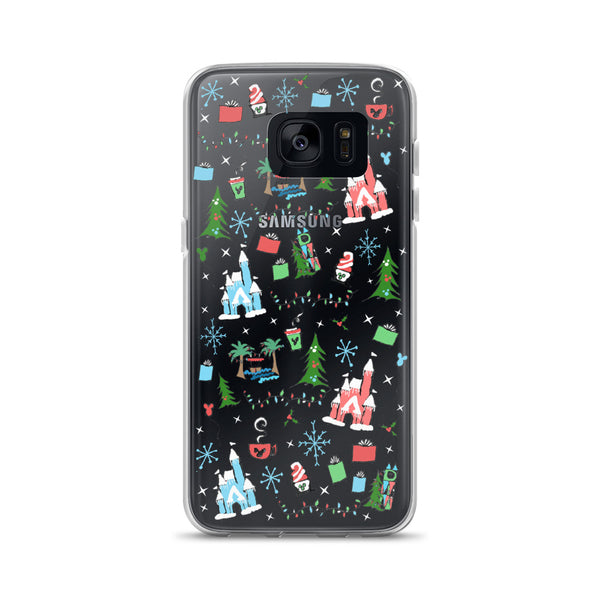 Disney Christmas Samsung Phone Oh What Fun at Disney for the Holidays Disney Samsung Case