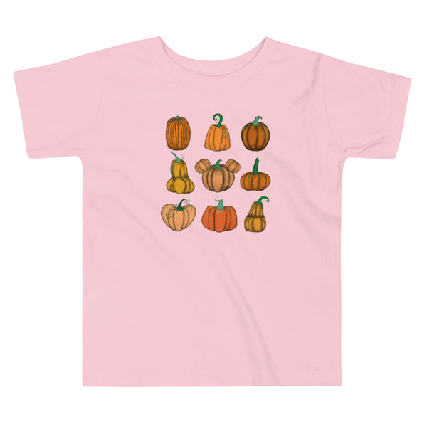 Mickey Pumpkin Patch Toddler Short Sleeve Disney Toddler Tee
