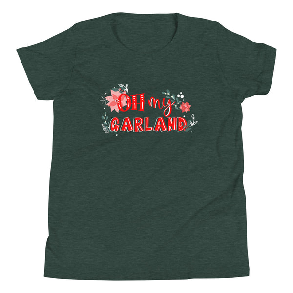 Noelle T-Shirt Disney Christmas Disney Plus Oh My Garland T-Shirt Youth Short Sleeve T-Shirt