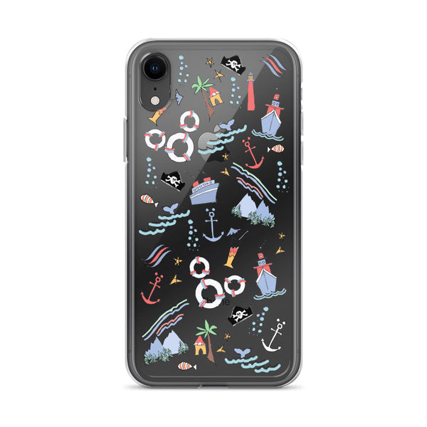 Disney Cruise Line iPhone Case Sail Away with Me Disney Cruise Sketch Disney iPhone Case