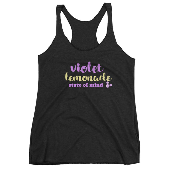 Violet Lemonade Flower and Garden Festival Epcot Women's Racerback Tank