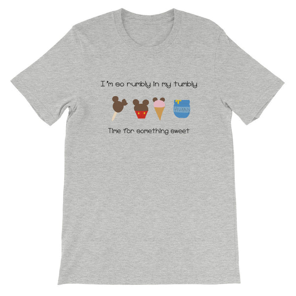 Winnie the Pooh Snacks T-Shirt Disney Snacks Rumbly in My Tumbly Mickey Snacks T-Shirt