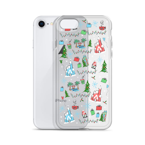 Disney Christmas iPhone Oh What Fun at Disney for the Holidays Disney iPhone Case