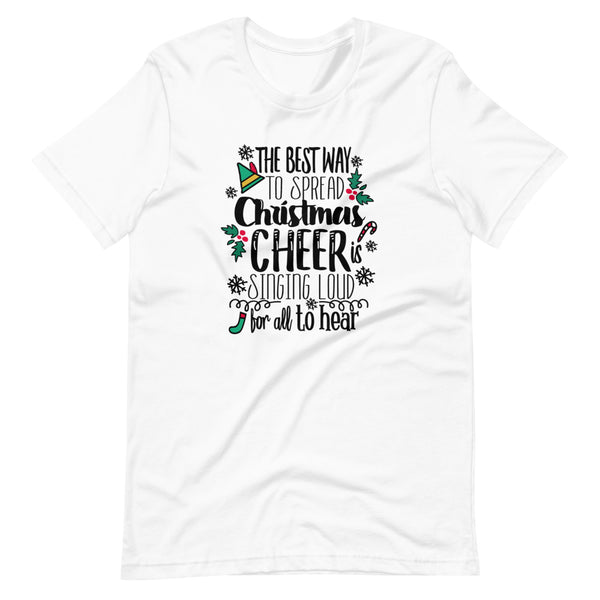 Elf Christmas T-shirt Buddy the Elf Christmas Shirt for Him Unisex T-Shirt