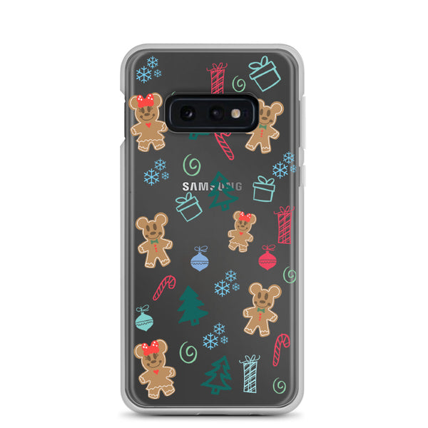 Gingerbread Mickey Holiday Christmas Samsung Case