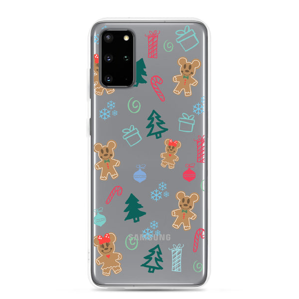 Gingerbread Mickey Holiday Christmas Samsung Case