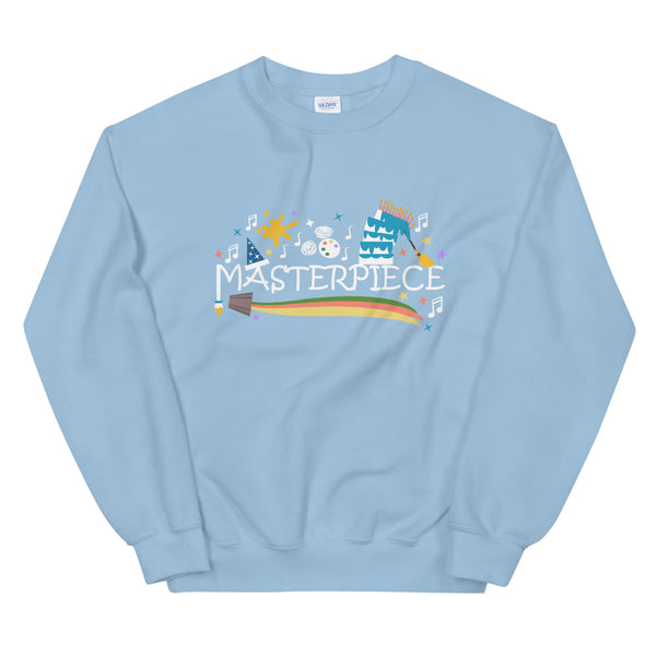 Disney Art Sweatshirt Mickey Masterpiece Festival of the Arts Unisex Sweatshirt