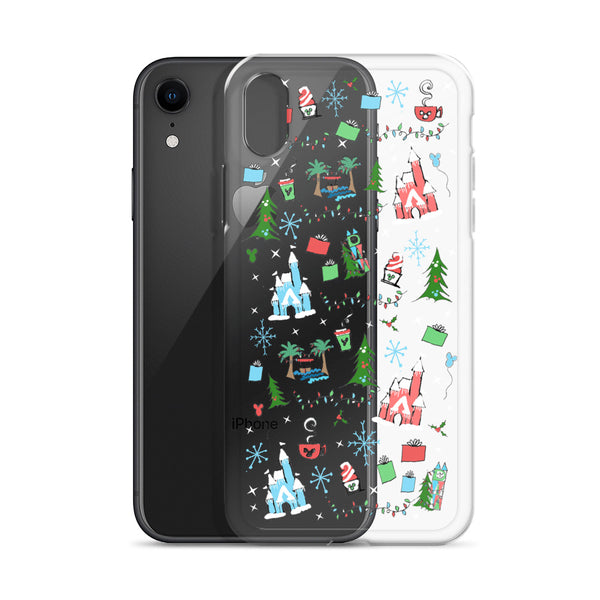 Disney Christmas iPhone Oh What Fun at Disney for the Holidays Disney iPhone Case