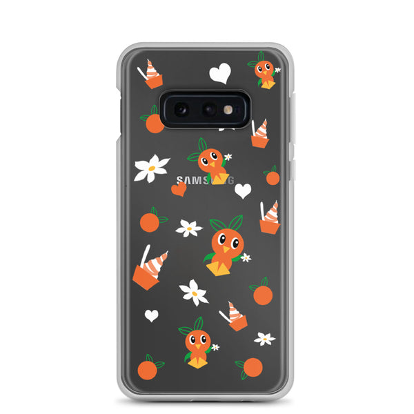 Orange Bird Samsung Phone Case Citrus Swirl Disney World Disneyland Samsung Phone Case