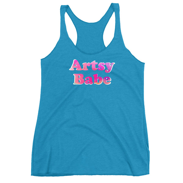 Festival of the Arts Epcot Artsy Babe Women's Racerback Tank