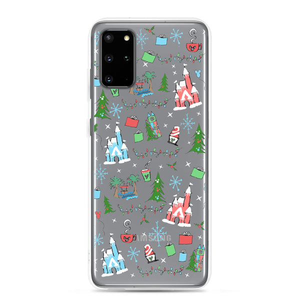 Disney Christmas Samsung Phone Oh What Fun at Disney for the Holidays Disney Samsung Case