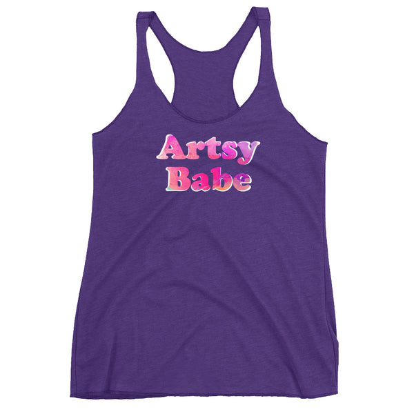 Festival of the Arts Epcot Artsy Babe Women's Racerback Tank