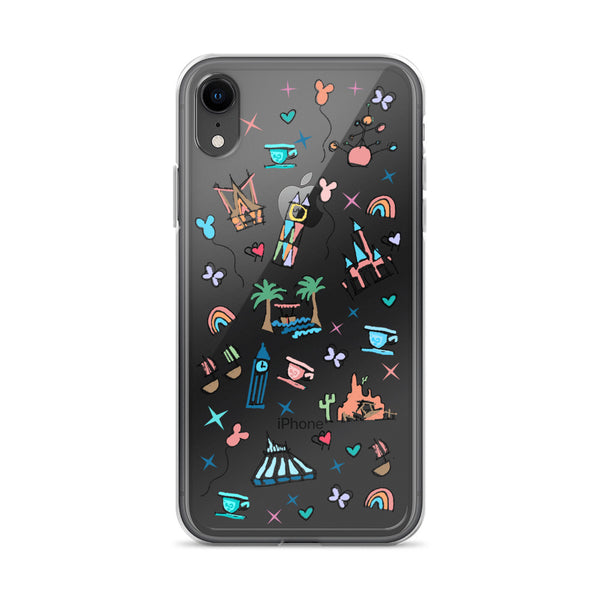 Disneyland iPhone Case California Dreamin'  Disney Inspired Icon iPhone Case