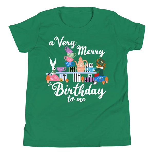 Disney Birthday Kids T-Shirt Alice in Wonderland A Very Merry un Birthday To Me Kids T-Shirt
