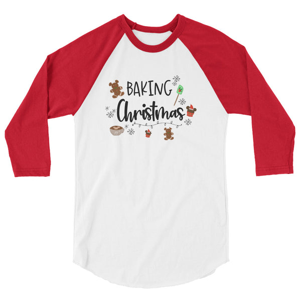 Baking Christmas Raglan Nightmare Before Christmas Disney Raglan