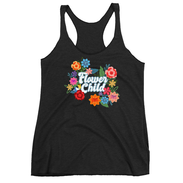 Flower Child Tank Top Alice Flower and Garden Disney Women's Racerback Tank