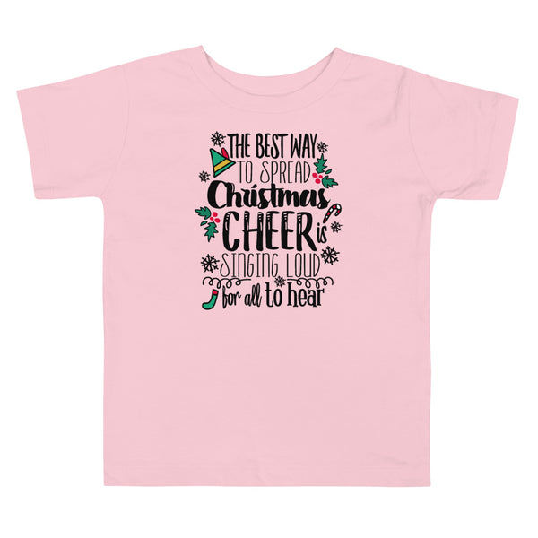 Elf Kids Christmas T-shirt Buddy the Elf Christmas Shirt Toddler Short Sleeve Tee