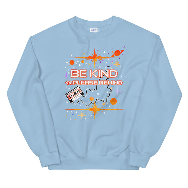 Guardians of the Galaxy Sweatshirt Be Kind Please Rewind Disney Marvel Unisex Crew Sweatshirt
