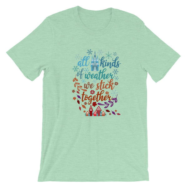Disney Frozen Christmas T-Shirt Anna and Elsa Disney Sisters Disney Shirt White Christmas T-Shirt