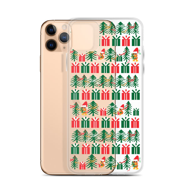 Orange Bird Christmas iPhone Case Sunshine Tree Terrace Disney iPhone Case
