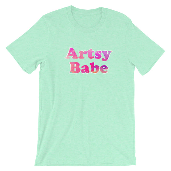 Festival of the Arts Epcot Artsy Babe Shirt Short-Sleeve Unisex T-Shirt