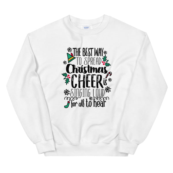 Elf Christmas Sweatshirt Buddy the Elf Christmas Shirt for Him Unisex Sweatshirt