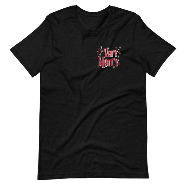 Mickey's Very Merry T-shirt Disney Christmas Party Short-Sleeve Unisex T-Shirt