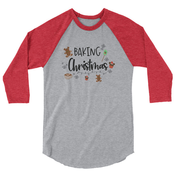 Baking Christmas Raglan Nightmare Before Christmas Disney Raglan