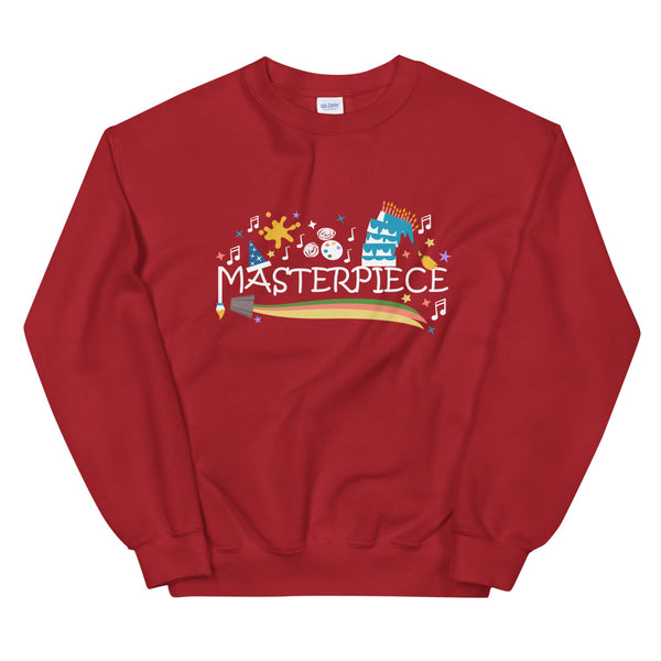 Disney Art Sweatshirt Mickey Masterpiece Festival of the Arts Unisex Sweatshirt