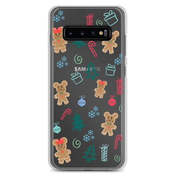 Gingerbread Mickey Holiday Christmas Samsung Case
