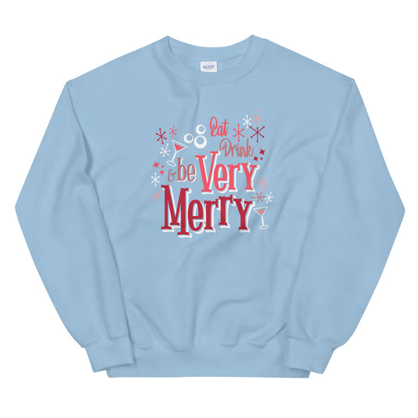 Mickey's Very Merry Sweatshirt Disney Christmas Party Crew Neck Unisex Sweatshirt